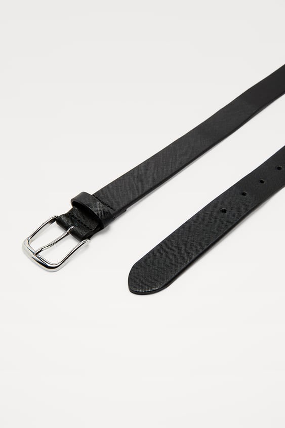 EMBOSSED LEATHER BELT