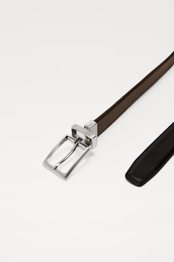 REVERSIBLE LEATHER BELT