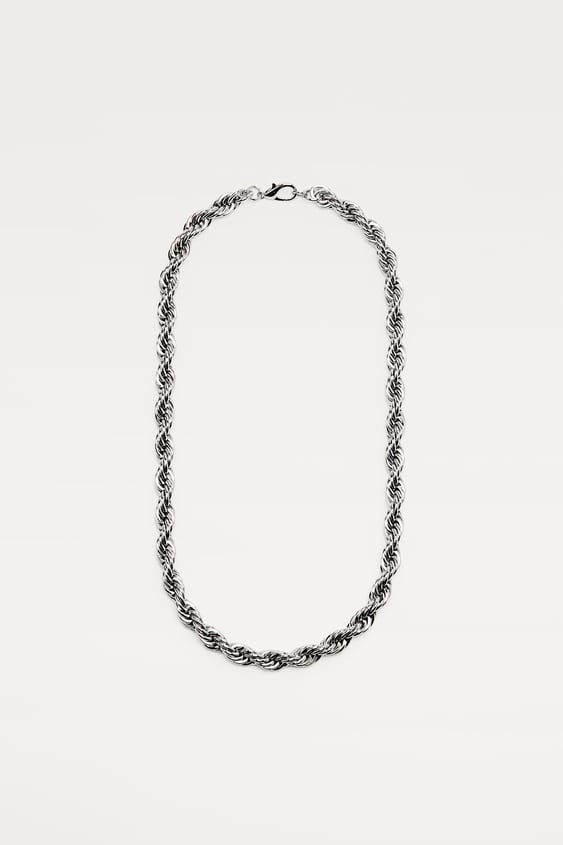 DOUBLE CORD CHAIN NECKLACE