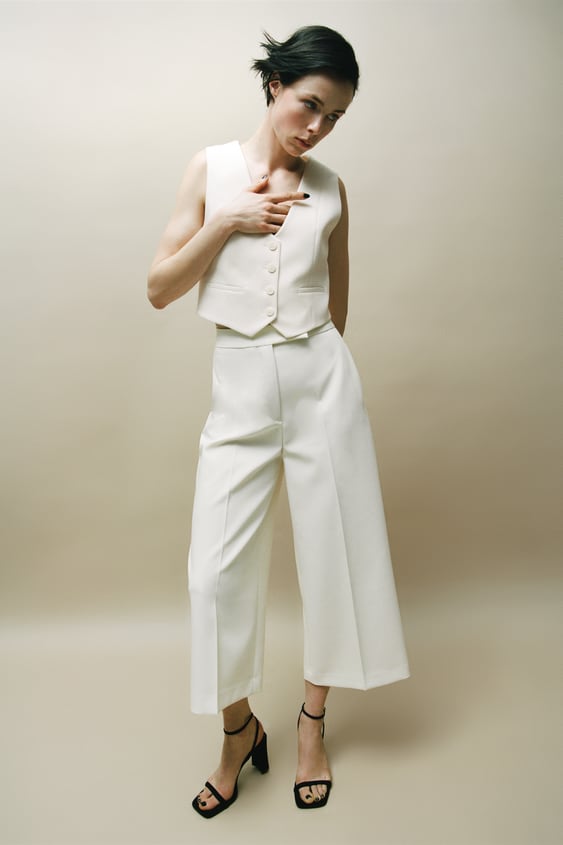 HIGH-WAISTED CULOTTES