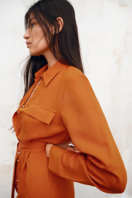 COMBINATION SHIRT DRESS