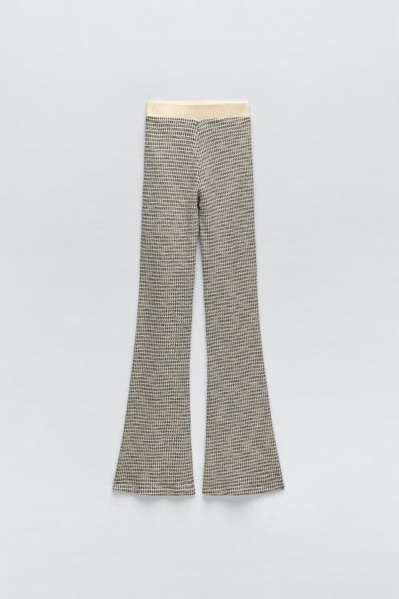 FLARED CROCHET PANTS