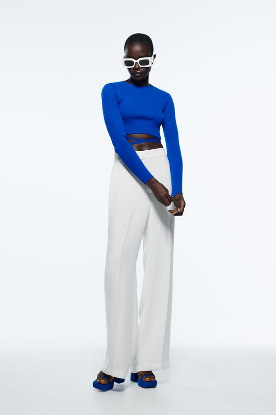 FLOWY MENSWEAR STYLE PANTS