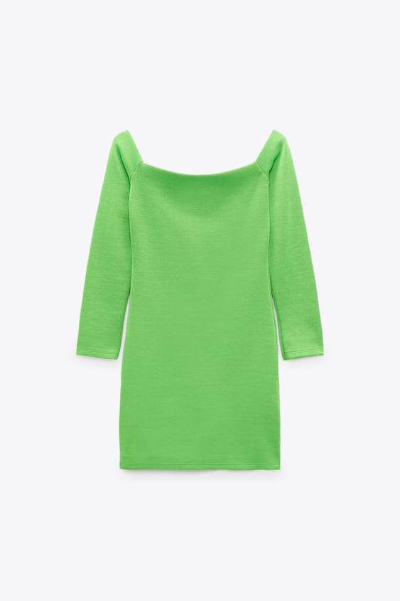 OFF-THE-SHOULDER DRESS