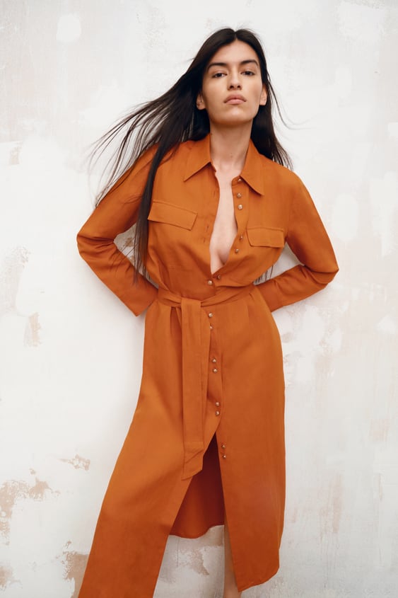 COMBINATION SHIRT DRESS