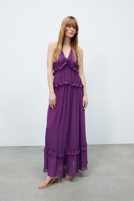 LONG STRAPPY DRESS