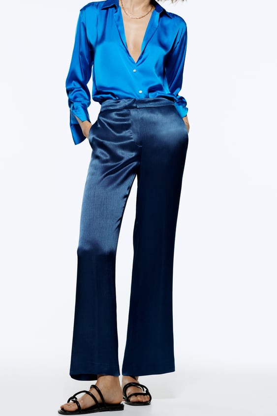 WRINKLE LOOK PANTS