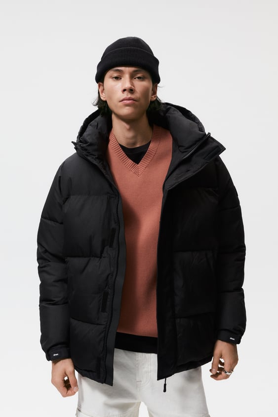 HOODED QUILTED JACKET