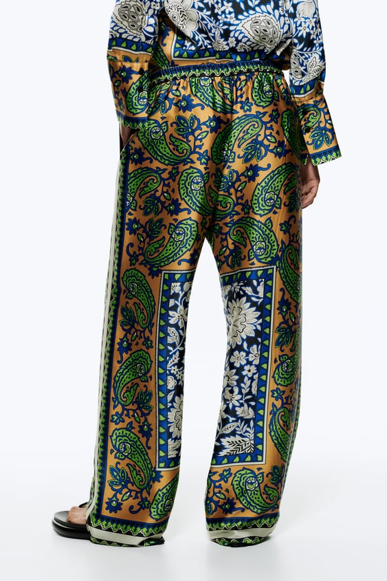 PRINTED PAJAMA PANTS