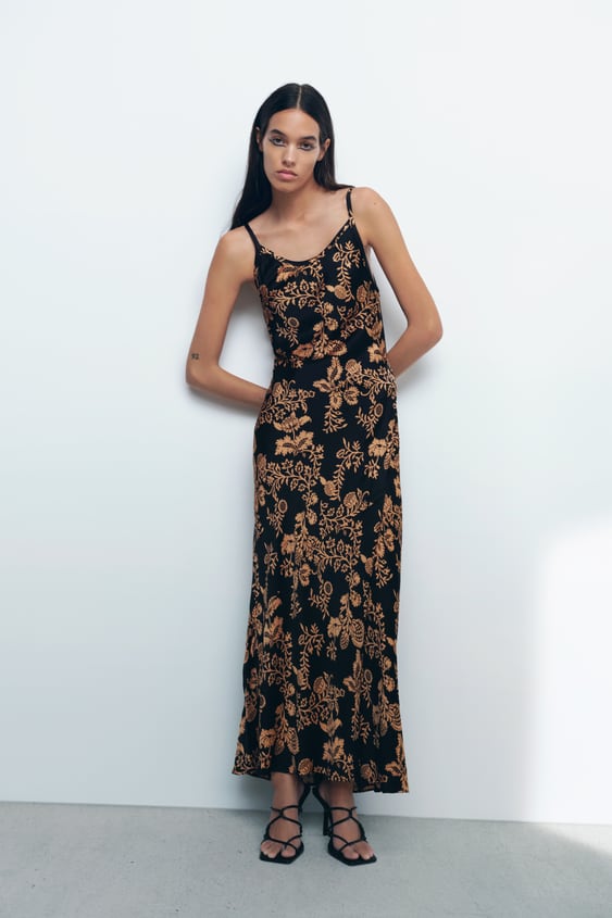 FLORAL PRINT DRESS