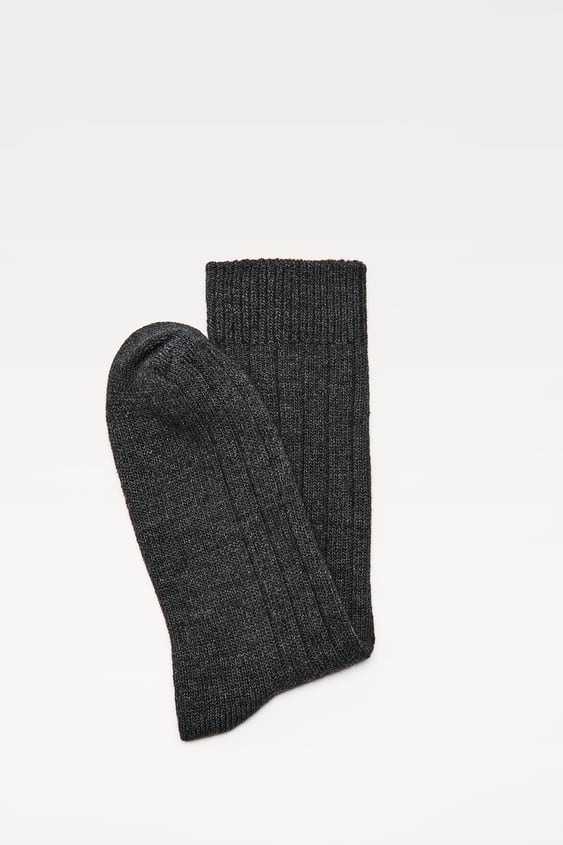 RIBBED SOCKS