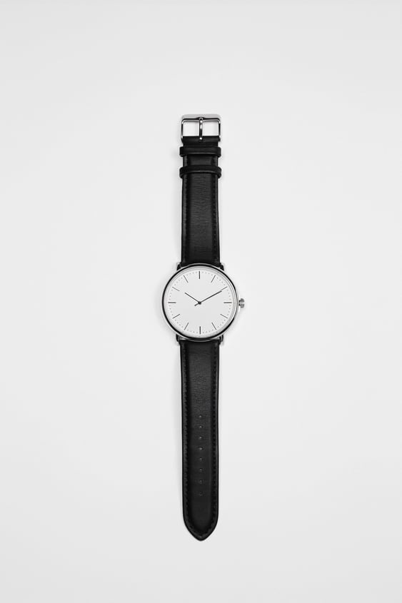 LEATHER WRISTWATCH
