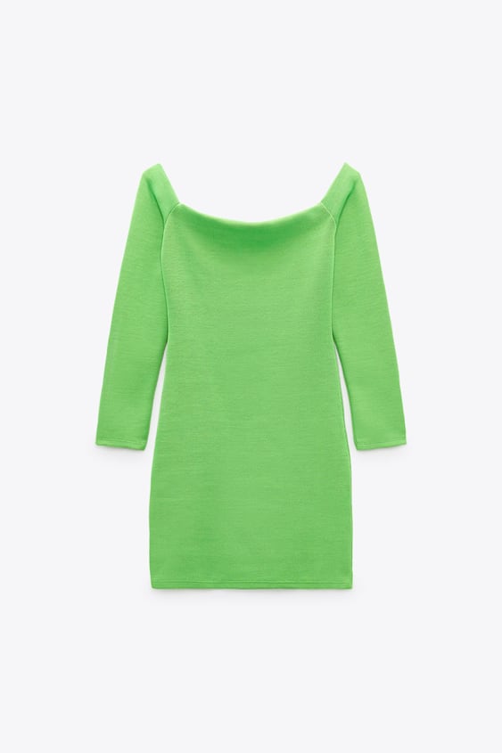 OFF-THE-SHOULDER DRESS