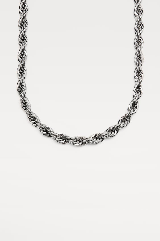 DOUBLE CORD CHAIN NECKLACE