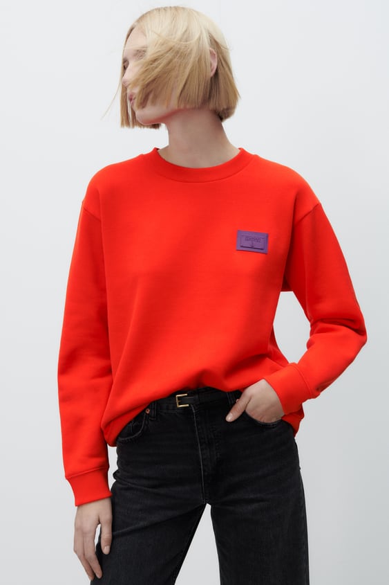 PATCH SWEATSHIRT