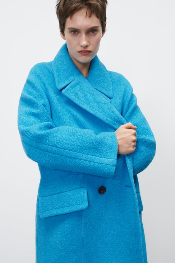 OVERSIZED DOUBLE-BREASTED COAT