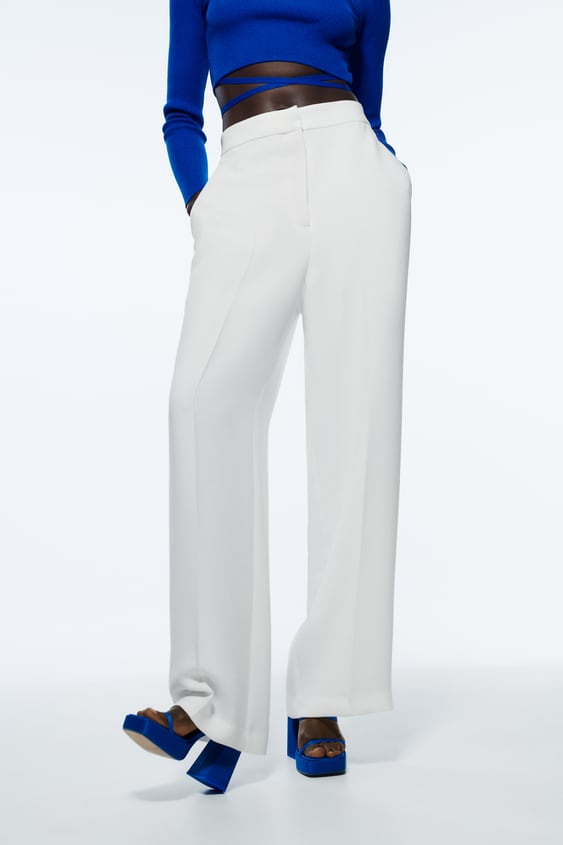 FLOWY MENSWEAR STYLE PANTS