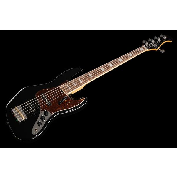 Harley Benton MV-5JB Black w/Bag