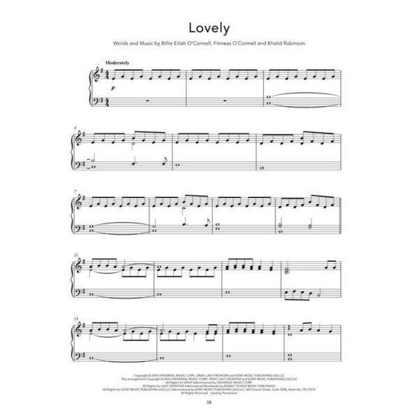 Hal Leonard Peaceful Pop Piano Solos