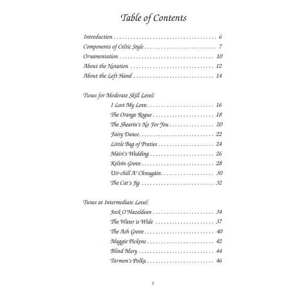 Mel Bay Celtic Music For The Folk Harp