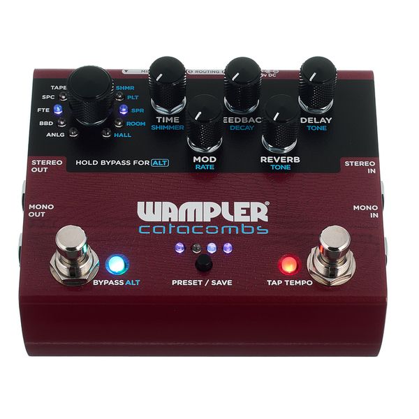 Wampler Catacombs Reverb & Delay