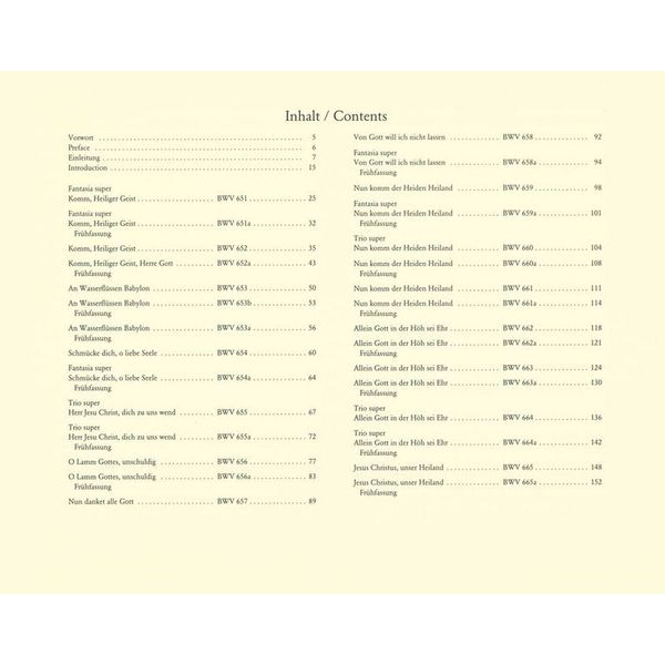 Breitkopf & Hrtel Bach Smtliche Orgelwerke