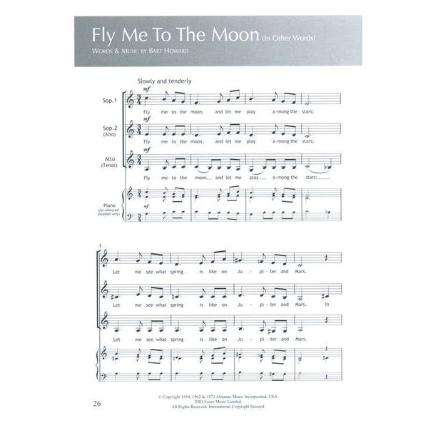 Novello & Co Ltd. Just Voices Jazz