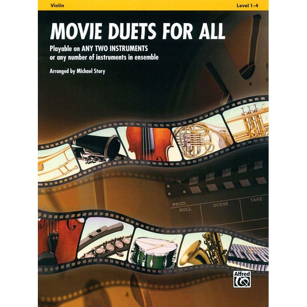 Alfred Music Publishing Movie Duets For All Violin