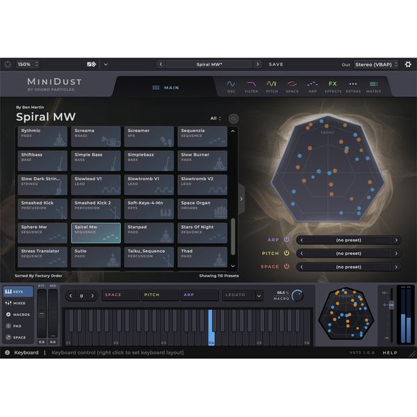 Sound Particles MiniDust