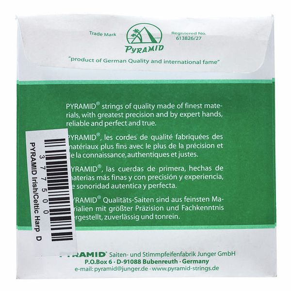 Pyramid Irish / Celtic Harp String D