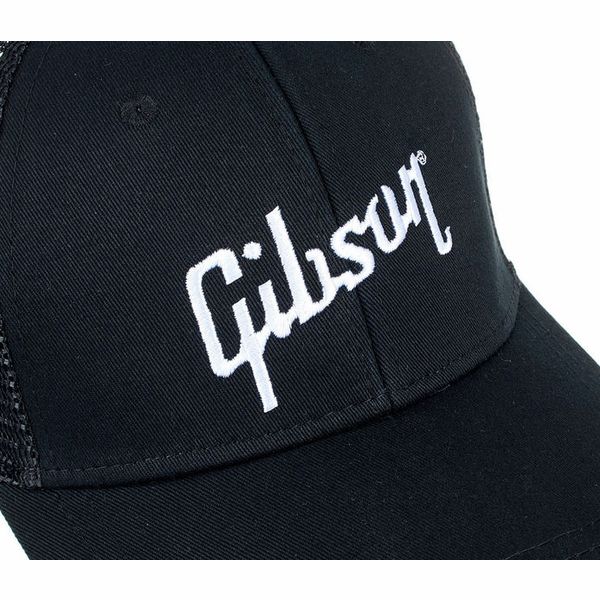 Gibson Trucker Baseball Cap Black