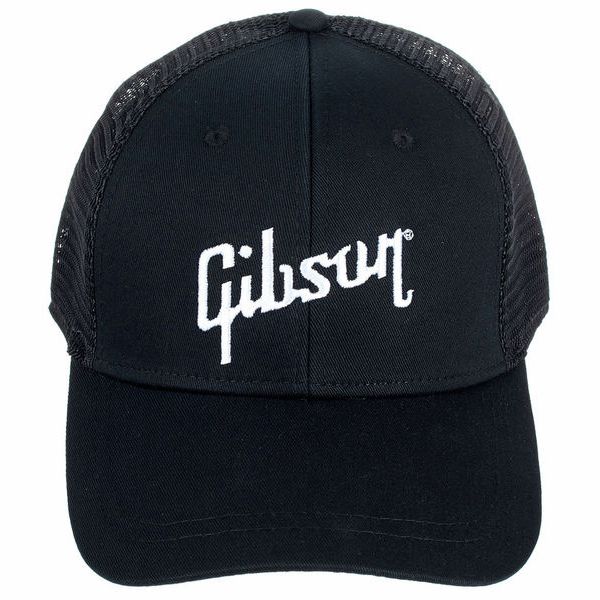 Gibson Trucker Baseball Cap Black