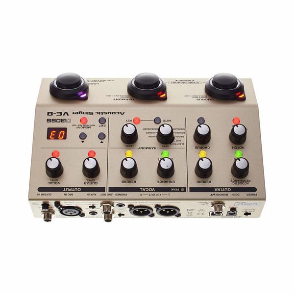 Boss VE-8 Acoustic Singer Bundle