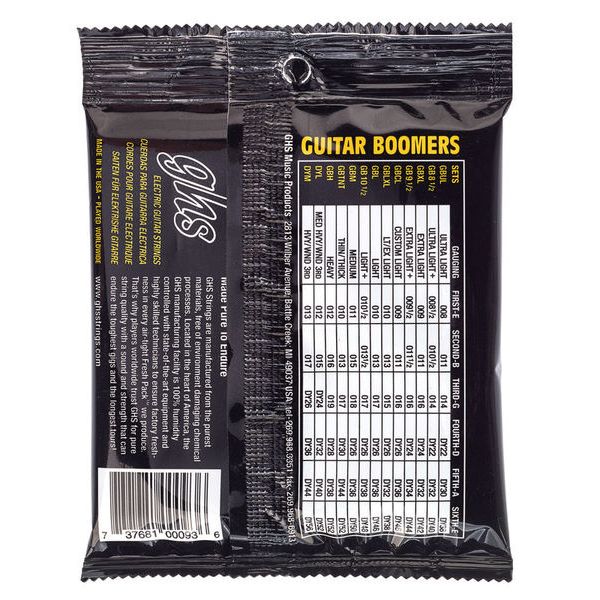 GHS Boomers GB LXL 10-38