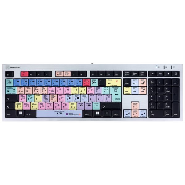 Logickeyboard Adobe Premiere Pro DE PC/Slim