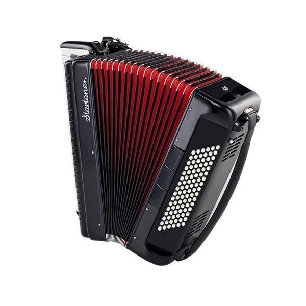 Startone Piano Accordion 96 Black MKII