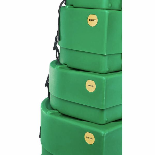 Hardcase HRockFus6 F.Lined Set D.Green