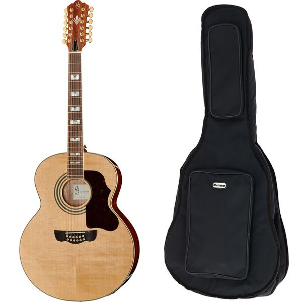 Harley Benton Custom Line CLJ-412E NT w/Bag