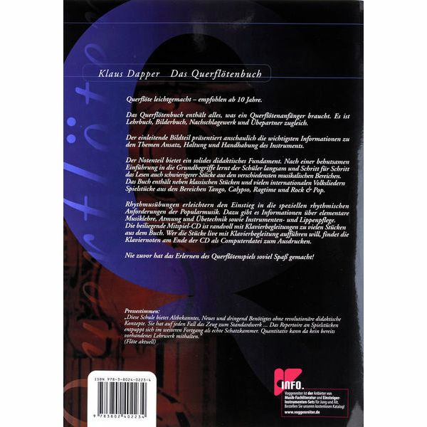 Voggenreiter Das Querfl&ouml;tenbuch 1