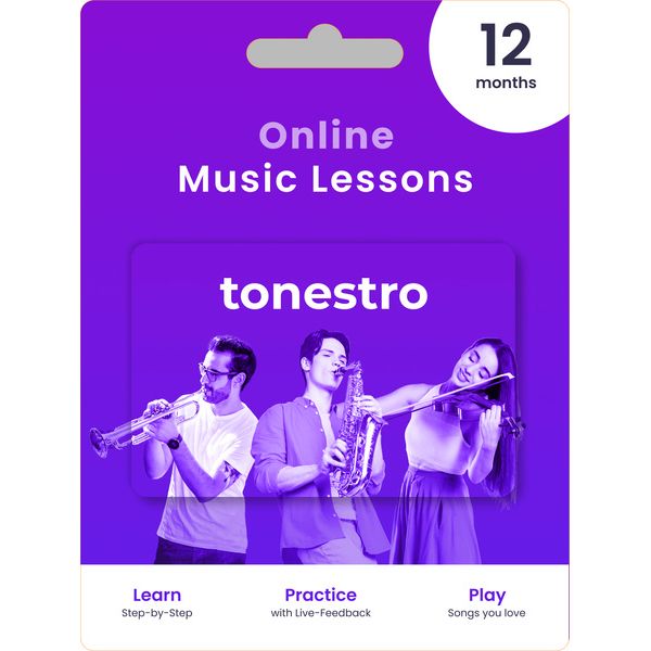 tonestro Online Music Lessons 12 Months