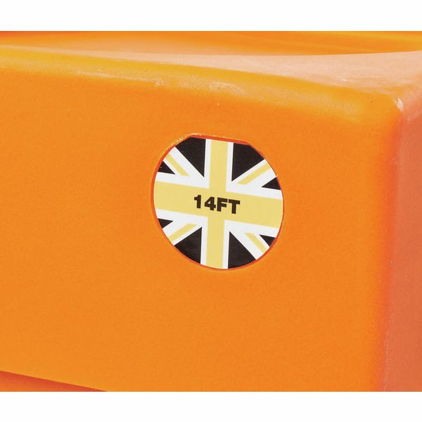 Hardcase HRockFus6 F.Lined Set Orange