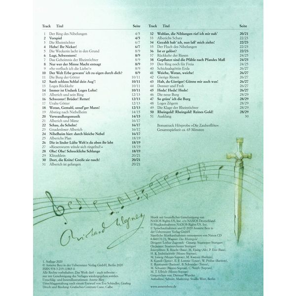 Annette Betz Verlag Das Rheingold