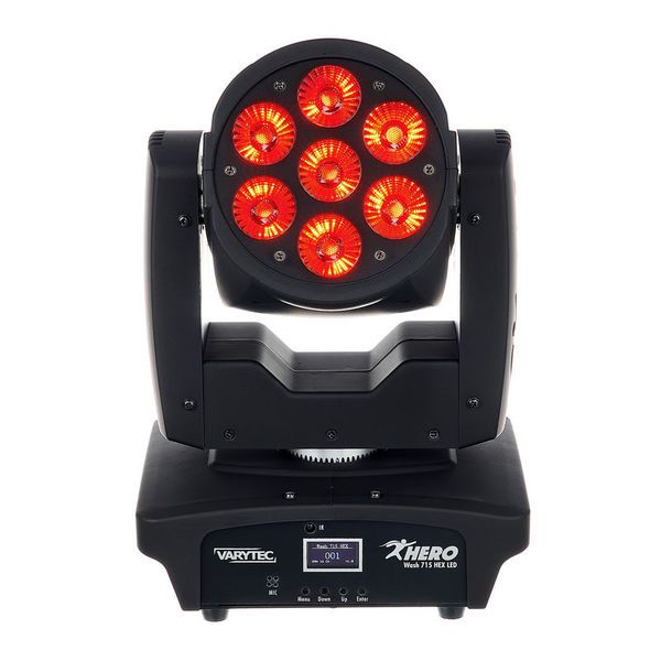 Varytec Hero Wash 715 HEX LED