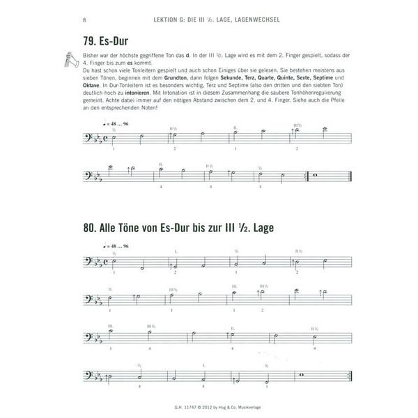 Edition Hug Kontrabass ABC 2 Schule