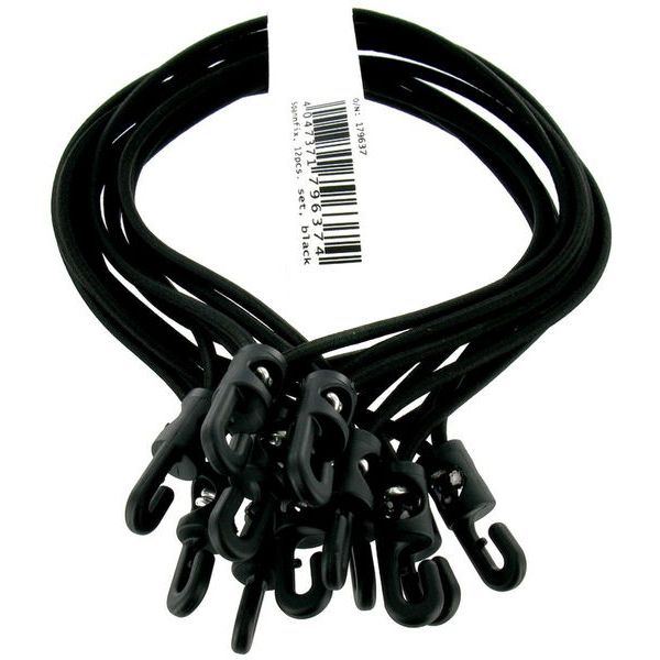 Stairville Spannfix  4mm Black 12 pcs.