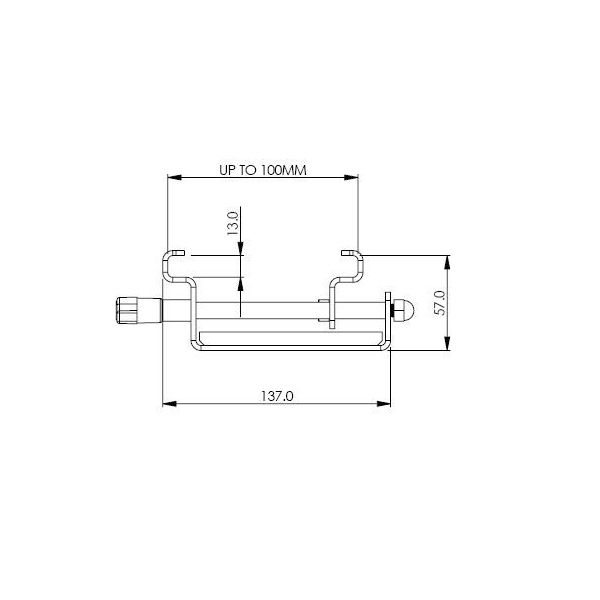 Doughty T28870 Marquee Clamp