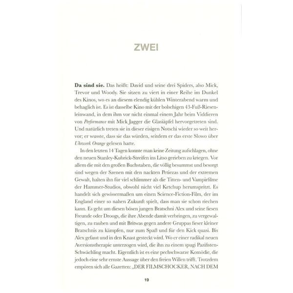 Hannibal Verlag Bowie Odyssee 72