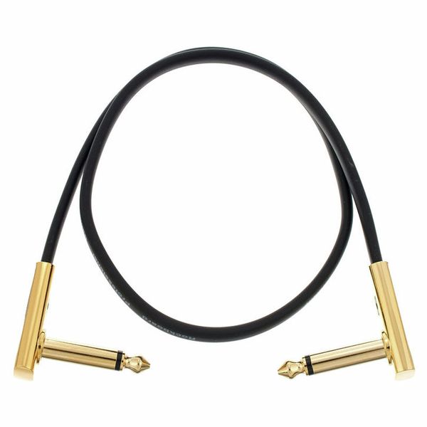 Rockboard Flat Patch Cable Gold 45 cm