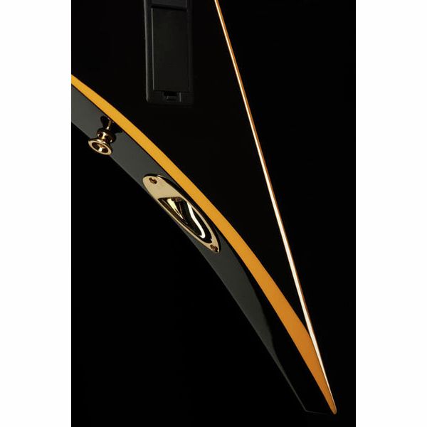 Jackson RRX24 Black with Yellow Bevels