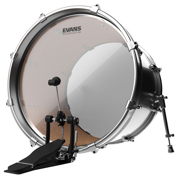 Evans 20" G2 Clear Bass Drum
